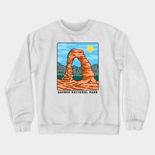 Arches National Park Adventure Crewneck Sweatshirt